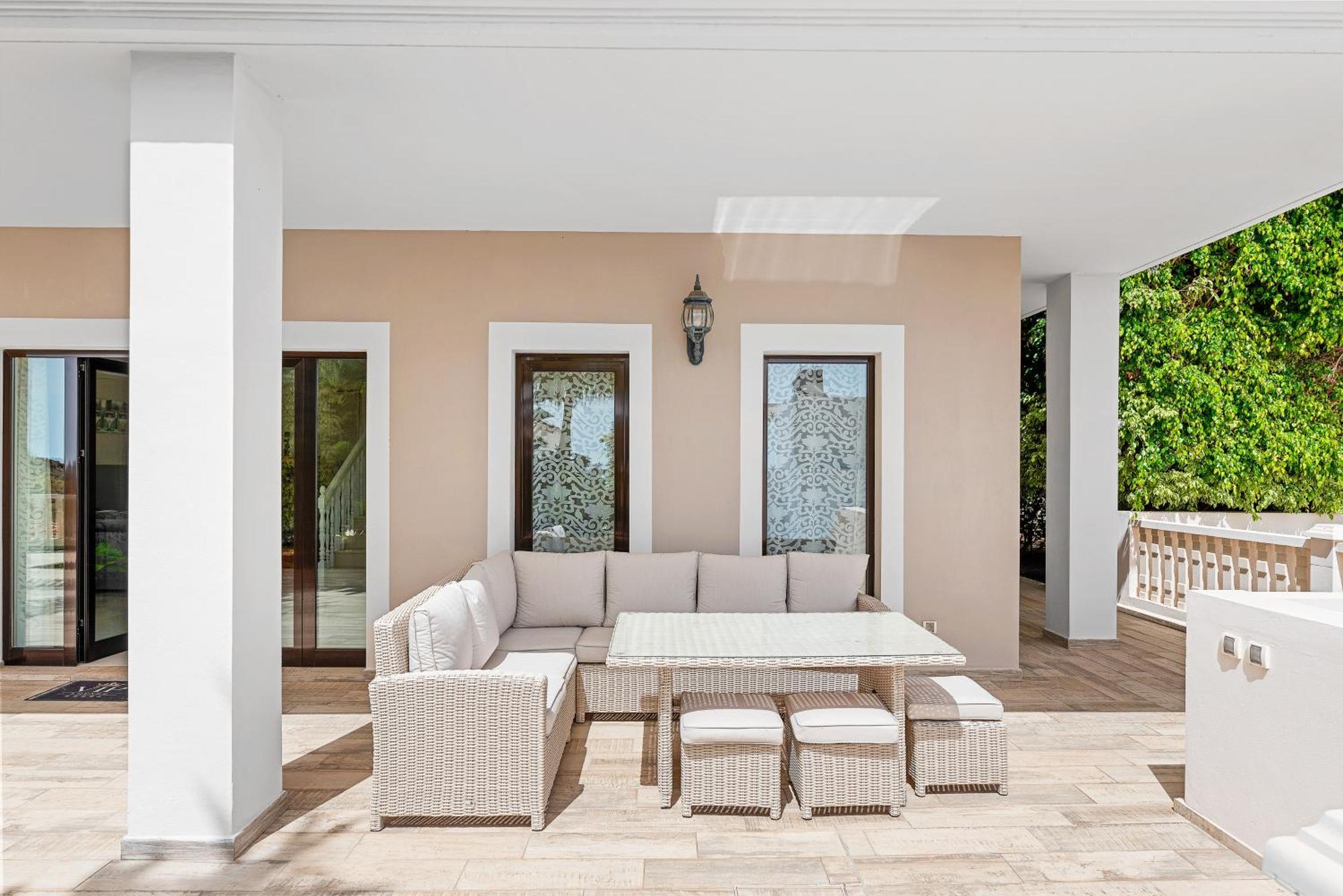 Villa Vista Bella Costa Adeje In Ruhiger Villengegend Mit Meerblick Kültér fotó